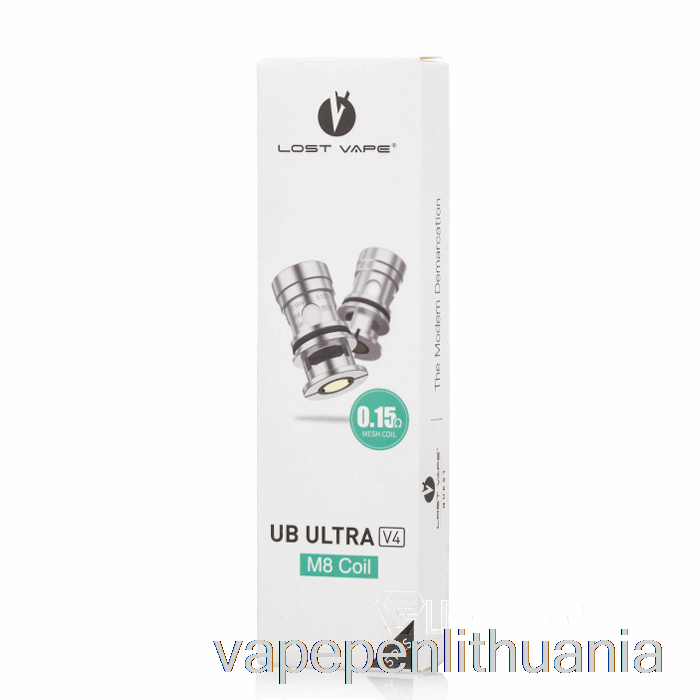 Prarastos „Vape Ultra Boost“ Pakaitinės Ritės [v4] 0,15 Omų M8 Ritės „vape Skystis“